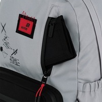 Школьный рюкзак для подростка Kite Education teens 949M Серый с черным 12.5 л (K25-949M)