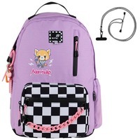 Школьный рюкзак для подростка Kite Education teens 949M Aggretsuko Рожевий 12.5 л (AR25-949M)