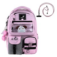 Школьный рюкзак для подростка Kite Education teens 2587M-4 Розовый 17л (K25-2587M-4)