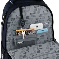 Школьный рюкзак для подростка Kite Education teens 2587M-2 Темно-синий 17 л (K25-2587M-2)