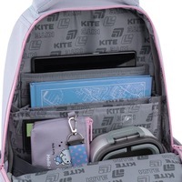 Школьный рюкзак для подростка Kite Education teens 2587M Hello Kitty Серый 17 л (HK25-2587M)
