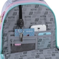 Школьный рюкзак для подростка Kite Education teens 2587M Hello Kitty Серый 17 л (HK25-2587M)