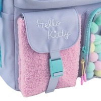 Школьный рюкзак для подростка Kite Education teens 2587M Hello Kitty Серый 17 л (HK25-2587M)