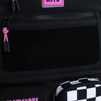 Школьный рюкзак для подростка Kite Education teens 2587M-2 Kuromi Черный 17 л (HK25-2587M-2)