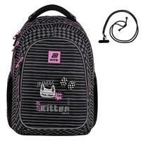 Рюкзак подростковый Kite Education teens 8001L-2 Черный/серый 25.5 л (K25-8001L-2)