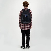 Рюкзак подростковый Kite Education teens 8001L DC Batman Черный 25.5 л (DC25-8001L)