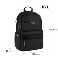 Рюкзак молодежный Kite Education teens 2721L-1 Черный 16 л (K25-2721L-1)