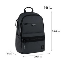 Рюкзак молодежный Kite Education teens 2721L-2 Темно-серый 16 л (K25-2721L-2)
