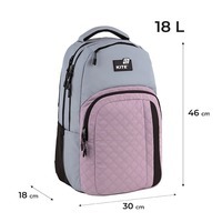 Рюкзак молодежный Kite Education teens 2578L-2 Серый 18 л (K25-2578L-2)