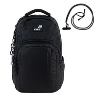 Рюкзак молодежный Kite Education teens 2578L-1 Черный 18 л (K25-2578L-1)