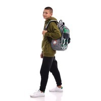 Рюкзак молодежный Kite Education teens 2597L Rick & Morty Серый 24 л (RM25-2597L)