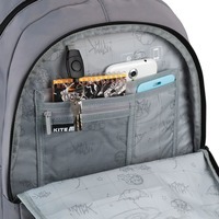 Рюкзак молодежный Kite Education teens 2597L Rick & Morty Серый 24 л (RM25-2597L)