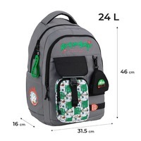 Рюкзак молодежный Kite Education teens 2597L Rick & Morty Серый 24 л (RM25-2597L)