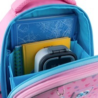 Школьный полукаркасный рюкзак GoPack Education 165S Fluffy Kitten 12л (GO25-165S-2)
