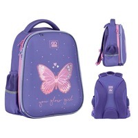 Школьный полукаркасный рюкзак GoPack Education 165M Glowing 15л (GO25-165M-4)