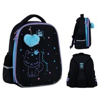 Школьный полукаркасный рюкзак GoPack Education 165M Meowjestical 15л (GO25-165M-2)