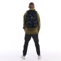 Рюкзак подростковый GoPack Teens 162L-5 Черный 19л (GO25-162L-5)