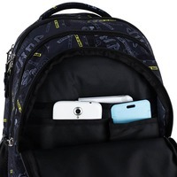 Рюкзак подростковый GoPack Teens 162L-5 Черный 19л (GO25-162L-5)