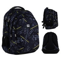 Рюкзак подростковый GoPack Teens 162L-5 Черный 19л (GO25-162L-5)