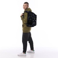 Рюкзак подростковый GoPack Teens 162L-5 Черный 19л (GO25-162L-5)