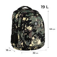 Рюкзак подростковый GoPack Teens 162L-6 Принт 19л (GO25-162L-6)