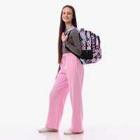 Рюкзак подростковый GoPack Teens 162L-1 Розовый принт 19л (GO25-162L-1)