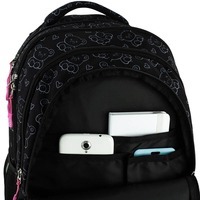 Рюкзак подростковый GoPack Teens 162L-2 Черный 19л (GO25-162L-2)