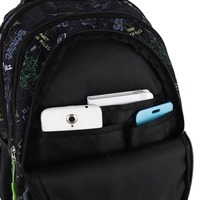 Рюкзак подростковый GoPack Teens 162M-6 Черный 16.5л (GO25-162M-6)