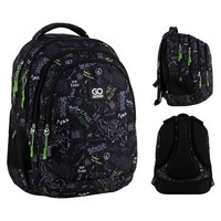Рюкзак подростковый GoPack Teens 162M-6 Черный 16.5л (GO25-162M-6)