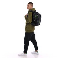 Рюкзак подростковый GoPack Teens 162M-6 Черный 16.5л (GO25-162M-6)