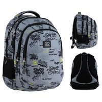 Рюкзак подростковый GoPack Teens 162M-4 Серый 16.5л (GO25-162M-4)