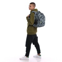 Рюкзак подростковый GoPack Teens 162M-4 Серый 16.5л (GO25-162M-4)