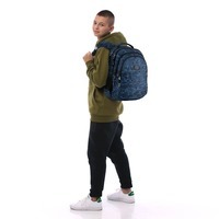 Рюкзак подростковый GoPack Teens 162M-5 Темно-синий 16.5л (GO25-162M-5)