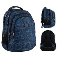 Рюкзак подростковый GoPack Teens 162M-5 Темно-синий 16.5л (GO25-162M-5)