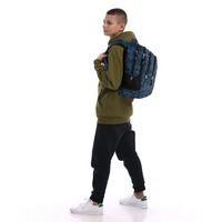Рюкзак подростковый GoPack Teens 162M-5 Темно-синий 16.5л (GO25-162M-5)