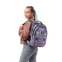 Рюкзак подростковый GoPack Teens 162M-1 Принт разноцветный 16.5л (GO25-162M-1)