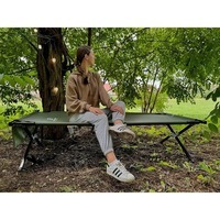 Кровать раскладная Base Camp Camping Bed Olive Green (BCP 10601)