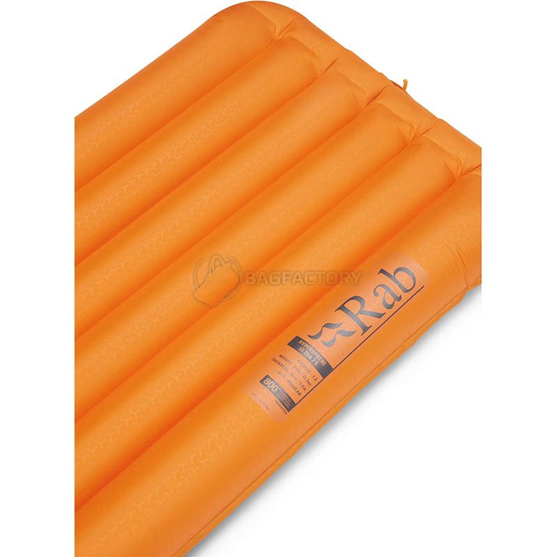 Туристический коврик Rab Hypersphere Ultra 7.5 Long Wide 196x64х8см Marmalade (QMA-09-MAM-LNG-WDE)