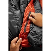 Спальный мешок Rab Ascent 500 -5°C 185 см Regular Left Zip Graphene (RB QSD-35-GRH-REG-LZ)