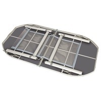Стол раскладной Bo-Camp Case Model Oval 150x80 cm Grey (DAS303275)