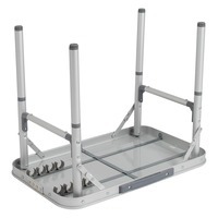 Стол раскладной Bo-Camp Premium 56x34 cm Grey (DAS303280)