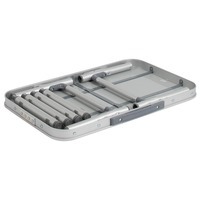 Стол раскладной Bo-Camp Premium 56x34 cm Grey (DAS303280)