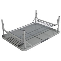 Стол раскладной Bo-Camp Premium 100x70 cm Grey (DAS303282)