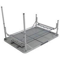 Стол раскладной Bo-Camp Premium 100x70 cm Grey (DAS303282)