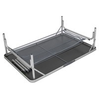Стол раскладной Bo-Camp Premium 118x78 cm Grey (DAS303283)