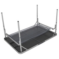 Стол раскладной Bo-Camp Premium 118x78 cm Grey (DAS303283)