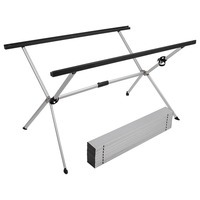 Стол раскладной Bo-Camp Lamel 121x80 cm Aluminium (DAS303287)