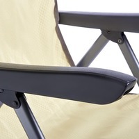Кресло раскладное Uquip Justy XL Sand/Grey (DAS303231)