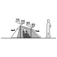 Палатка трехместная Easy Camp Energy 300 Rustic Green (120389)