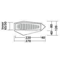 Палатка одноместная Robens Arrow Head (130342)